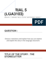 Tutorial 5 (LGA3103) : Group 4: Farhan, Nelly, Alvin, Hafizuddin, Hidayu