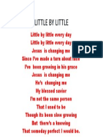 Little by Little-song