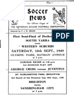 Soccer News 1949 September 10