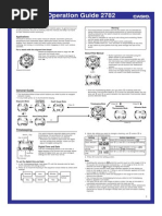 Manual Ceas Casio Spf-600