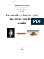 Bone Meal and Feather Meal