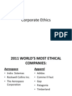 Corporate Ethics