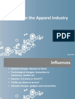 Changes in the Apparel Industry