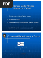 Download Condensed Matter Oxford by herukus61 SN18776136 doc pdf