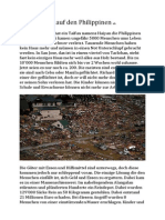 Katastrophe Auf Den Philippinen-Ah