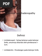 Cervical Lymphadenopathy 