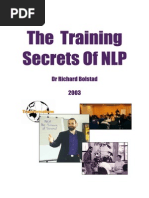 Download The Training Secrets of NLP 1 by Derik Dale SN187785199 doc pdf