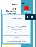 1er Grado - Bloque 2 - Matemáticas