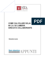 Come Calcolare Solai in C.A. Su Lamiera Grecata Collaborante