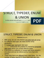 C Programming S Truc Ten Um Type Def Union