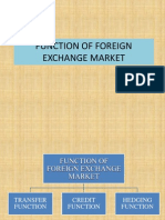 Foreign Exchange Market