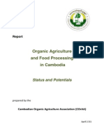 Organic Agriculture and Food Processing in Cambodia