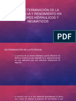 Determinación de La Potencia y Rendimiento en Motores Hidráulicos y Neumáticos