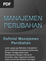 Manajemen Perubahan