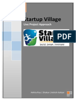 Startup Village: Live Project Approach