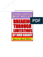 Breaking Through Limitations by John Kanary