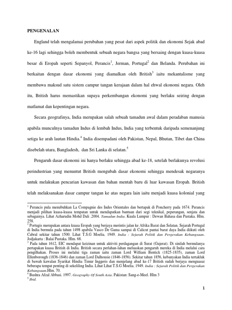Faktor British Di India Pdf