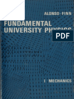 Fundamental University Physics, Volume 1 (Mechanics) - Alonso, Finn