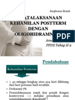 Postterm Oligohidramnion