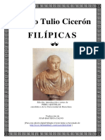 Ciceron Marco Tulio Filipicas Bilingue
