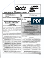 Gaceta Acuerdo 215-A-2006 Organismo Nacional Normalización