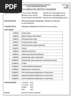 (Syllabus) MM433 Mekanik Sistem Tasarımı