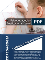 Pós-Graduação em Psicopedagogia Clínica e Institucional (Semipresencial) - Grupo Educa+ EAD