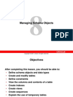 Oracle DB 11g - Managing Schemas For DBAs
