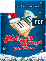 The Piano Encyclopedia Holiday Songs Book