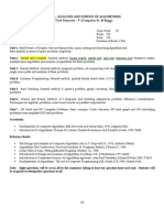 Cse-305: Analysis and Design of Algorithms B. Tech Semester - V (Computer Sc. & Engg.)