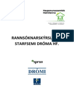 2013 HH Rannsóknarskýrsla Drómi