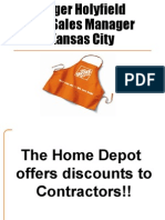 Home Depot Discounts Power Point