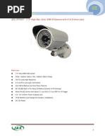 JCC-IR700Y: CCTV IR Dome Camera