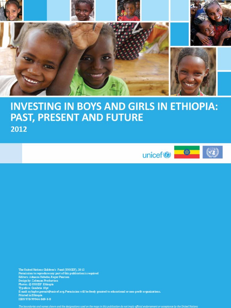 Boys and Girls in Ethiopia | PDF | Ethiopia | Gender Equality