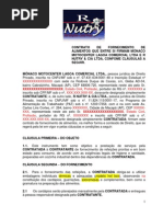 Contrato de Fornecimento de Alimentos