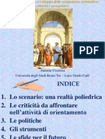 Politica Scolastica e Competenze Orientative