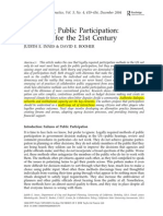 Reframing Public Participation: Strategies For The 21st Century