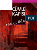 Cümle Kapısı - Nazan Bekiroğlu