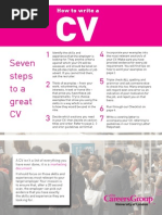 How T How To Write A CV