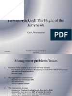 Hewlett-Packard: The Flight of The Kittyhawk: Case Presentation
