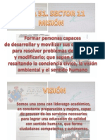 MISIÓN, VISIÓN, VALORES