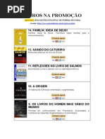 LIVROS NA PROMOÇÃO