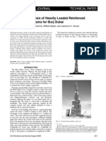 Design and Analysis of Heavily Loaded Reinforced Concrete Link Beams for Burj Dubai