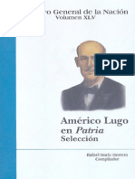 Americo Lugo en Patria. Seleccion