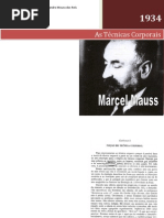 Marcel Mauss - A Noção de Técnica Corporal
