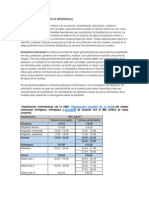 Estadística Descriptiva e Inferencial