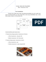 Dasar Roda Gigi Transmisi