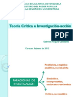 Teoría Crítica e Investigación-Acción