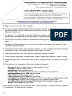 Oard Dissertation Format Guidelines