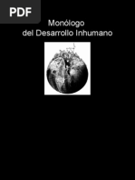 Monólogo del Desarrollo Inhumano Alberto Sanchez Arguello